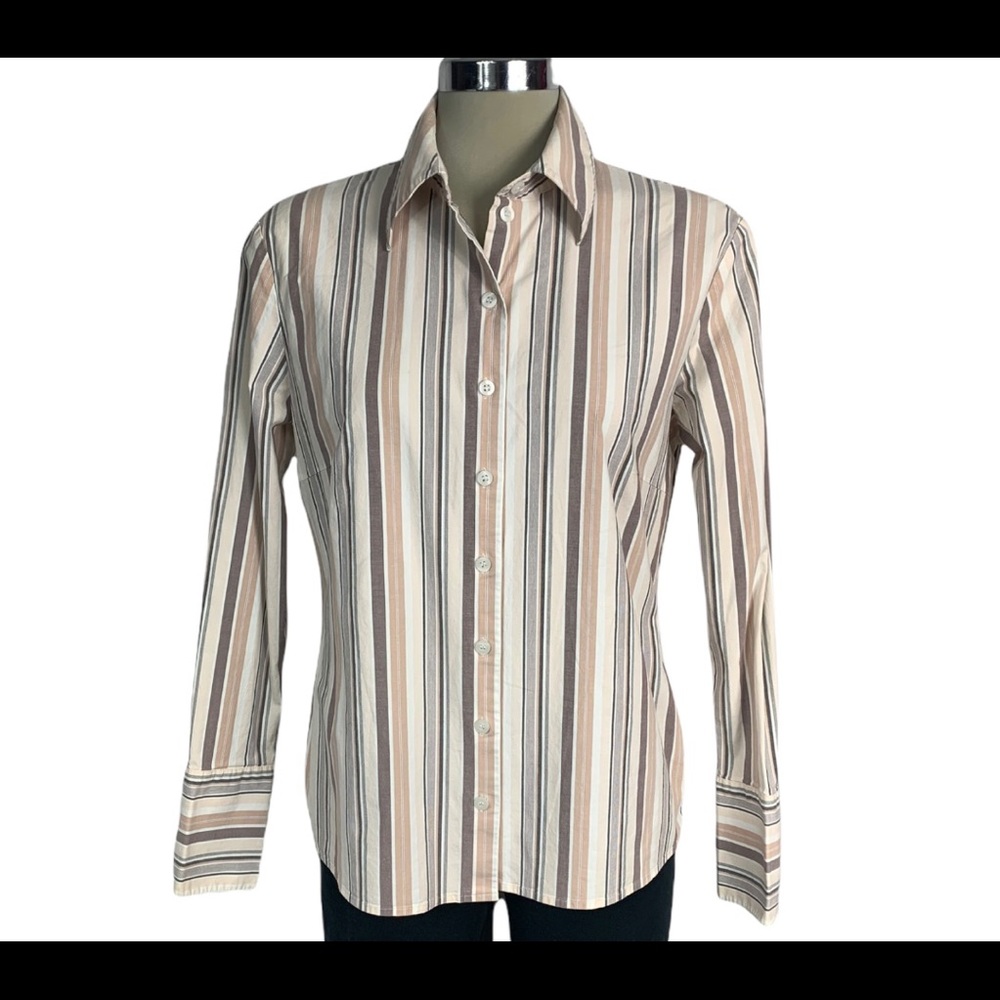 Sprit Multicolour Striped Long Sleeves Shirt Size 12